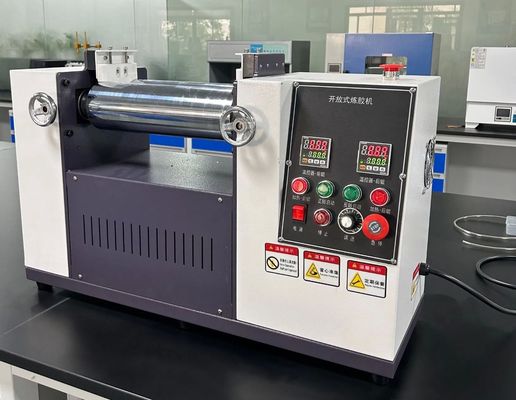 購入 信頼できる品質の大型作業能力ゴム精製機、SUS304ステンレス鋼ホッパーと手動制御付き online manufacture