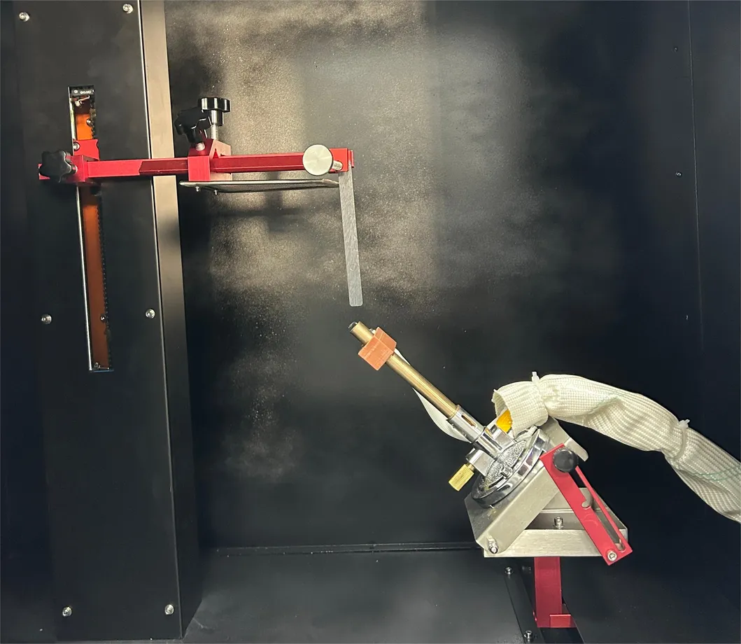 UL94 実験室 炎試験装置 プラスチック用燃焼室試験器 4